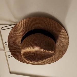 NWOT - Childrens' wide brim panama hat